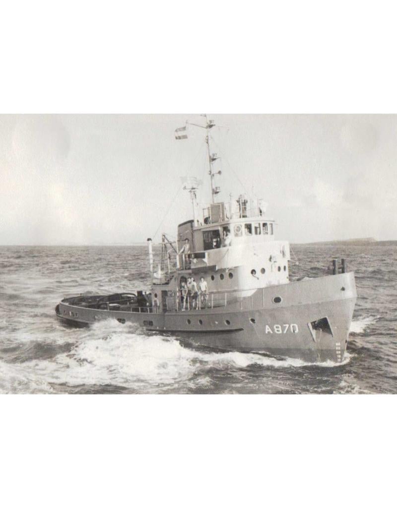 MBT HrMs motor tug " Wamandai" A870 (1960) - Construction Drawing Scale 1 : 50 (10.11.041)