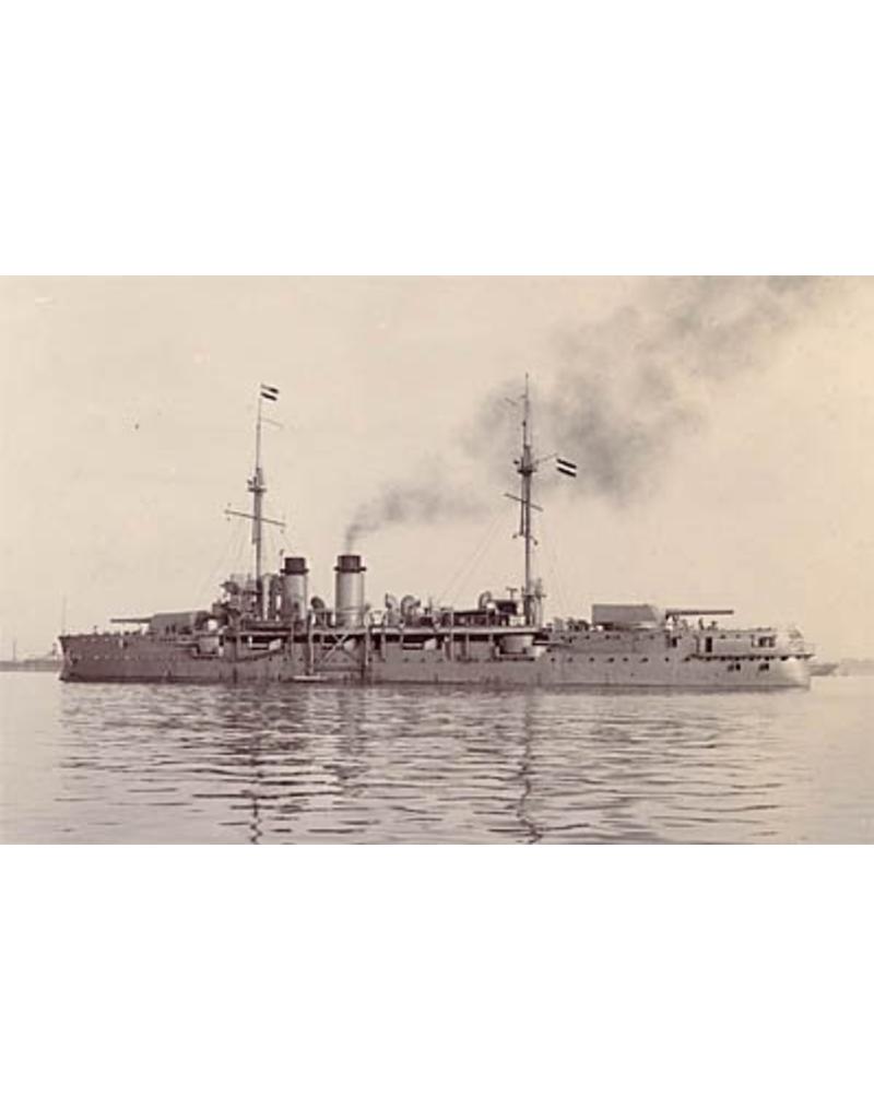 MBT HrMs Armoured Ship "De Zeven Provincien" (1910) - Construction Drawing Scale 1:200 (10.11.061)