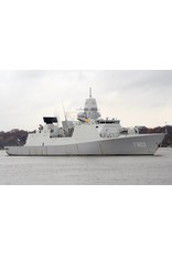 MBT HrMs Commando Frigate (LCF) "De Zeven Provincien" F802 (2002) - Construction drawing Scale 1:150 (10.11.062)