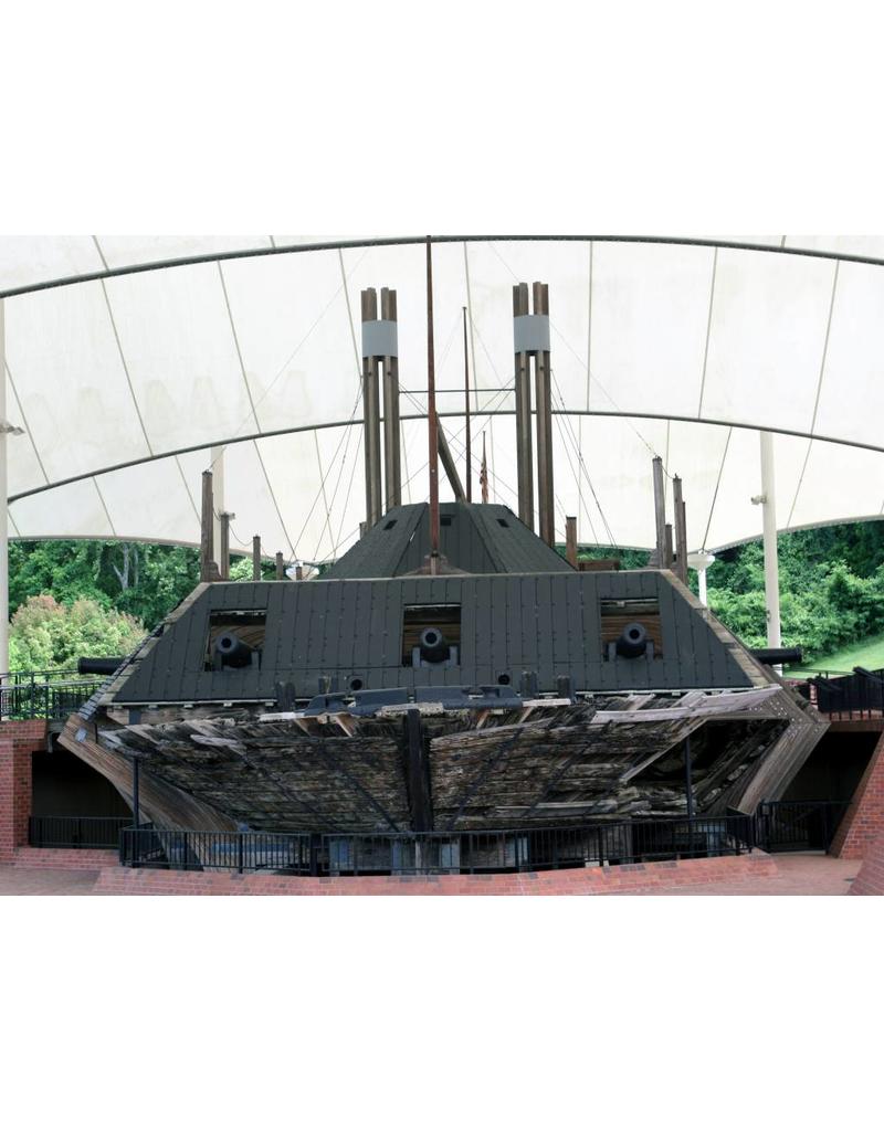 MBT Wheel-steam gunboat USS "Cairo" (1862) - Construction plan Scale 1 : 104 (10.11.064)