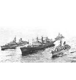 MBT HrMs supply ship "Poolster" A835 (1964) - Construction drawing Scale 1 : 100 (10.11.067)