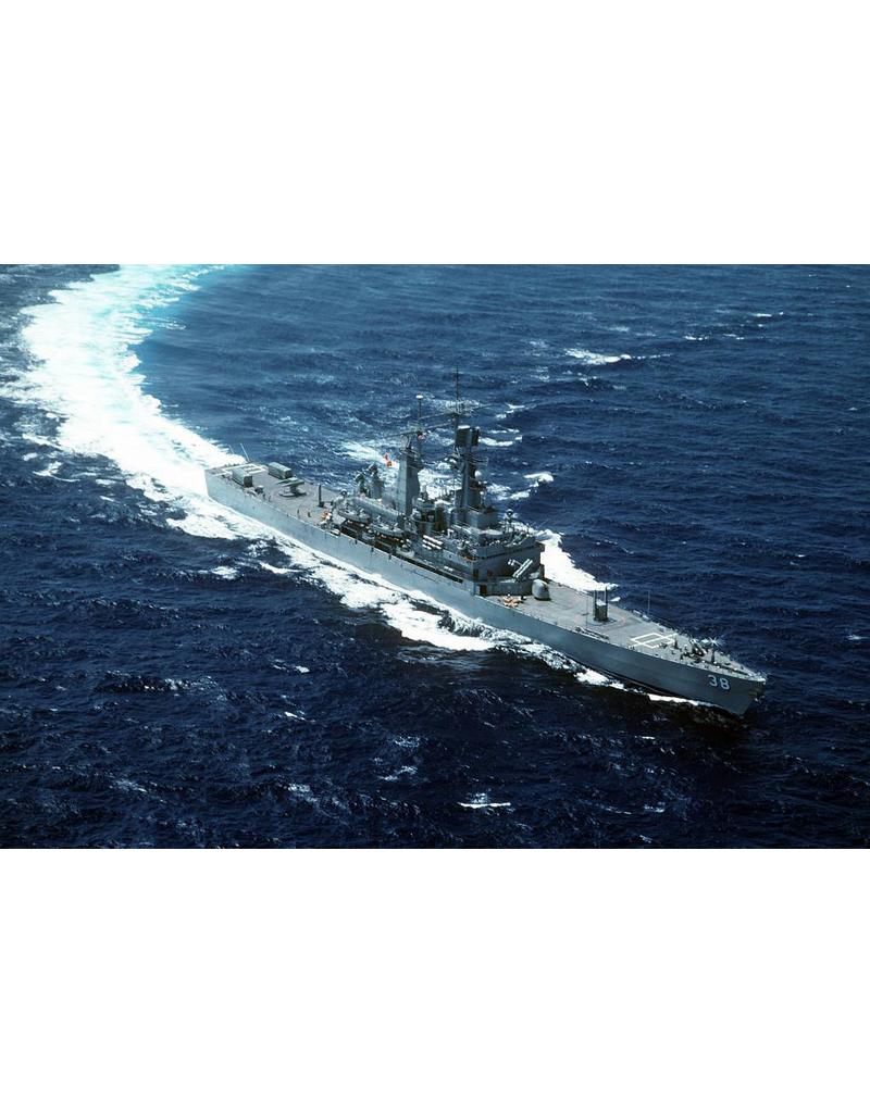 MBT Guided-missile cruiser USS "Virginia" CGN38 - Construction plan Scale 1:179 (10.11.073)