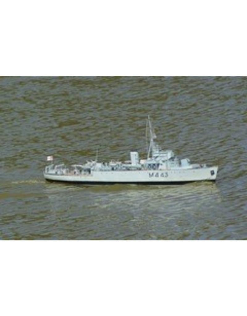 MBT Minesweeper HMS "Marvel" M443 (1942/45); "Algerine"-class minesweepers - Construction Drawing Scale 1 : 96 (10.11.092)