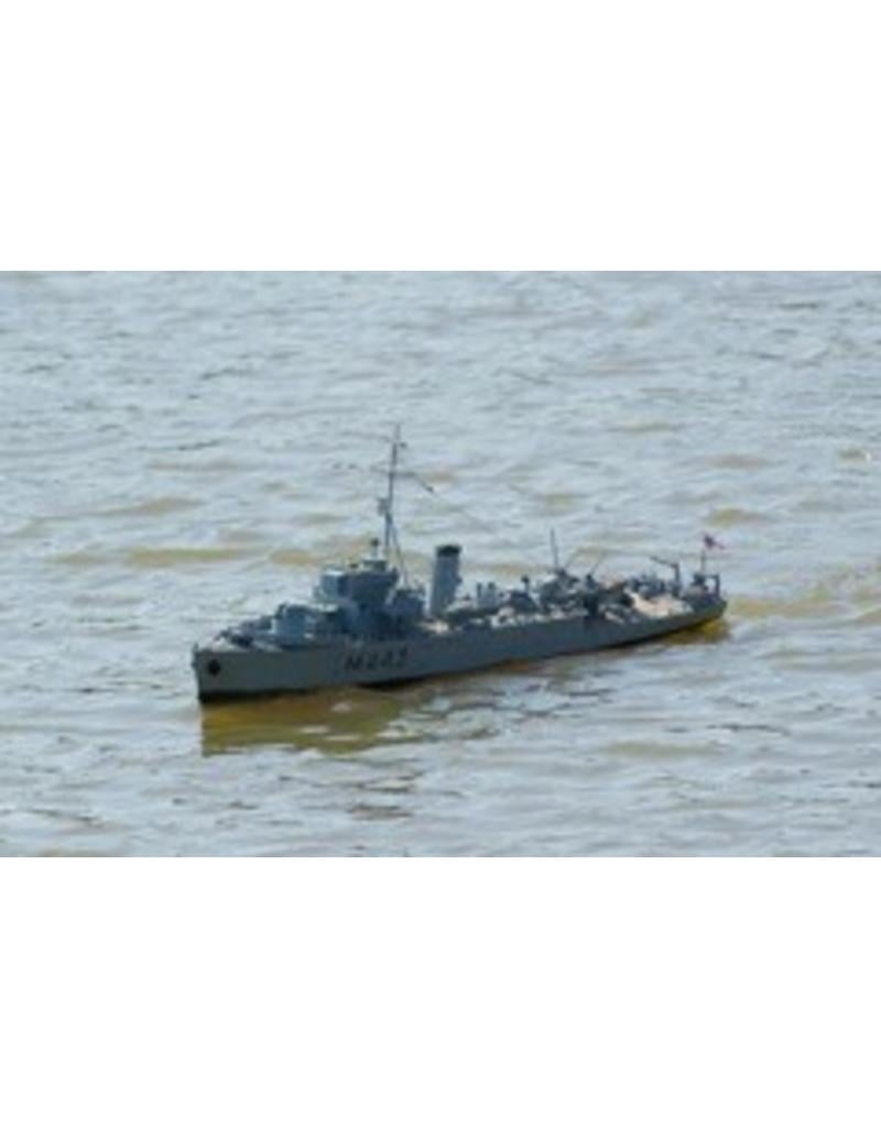 MBT Minesweeper HMS "Marvel" M443 (1942/45); "Algerine"-class minesweepers - Construction Drawing Scale 1 : 96 (10.11.092)