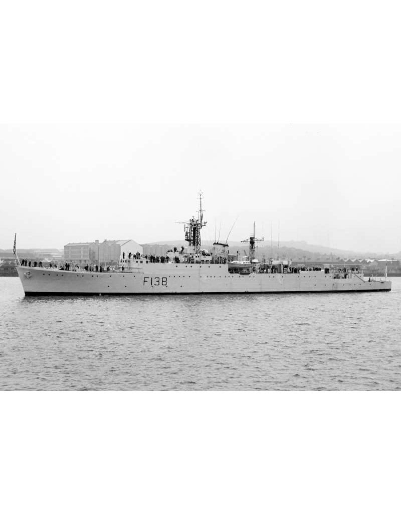 MBT 10.11.094 type 15 fast A/S frigate HMS "Rapid" F138 (1953); ex R-class destroyer HMS "Rapid" H32