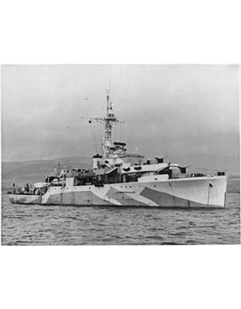 NVM 10.11.095 Fregatte HMS "Amethyst" F116 (1943) nach Umgliederung; ex Modified "Black Swan"