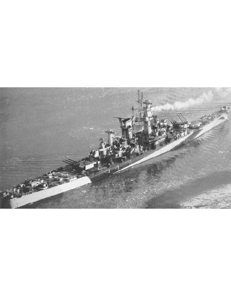 MBT Battleship USS "Alaska" CB-1 (1944) - Construction plan Scale 1 : 96 (10.11.097)