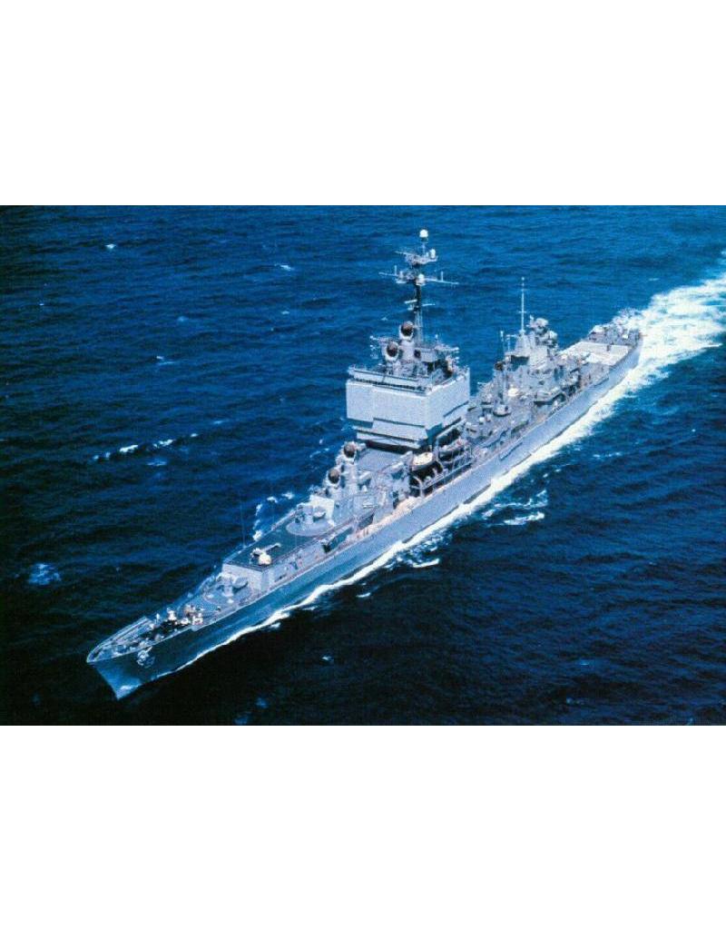 MBT Guided Missile Cruiser USS "Long Beach" CGN-9 (1961) - Construction Plan Scale 1:200 (10.11.098)