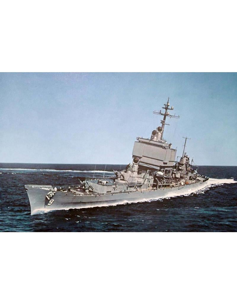 MBT Guided Missile Cruiser USS "Long Beach" CGN-9 (1961) - Construction Plan Scale 1:200 (10.11.098)