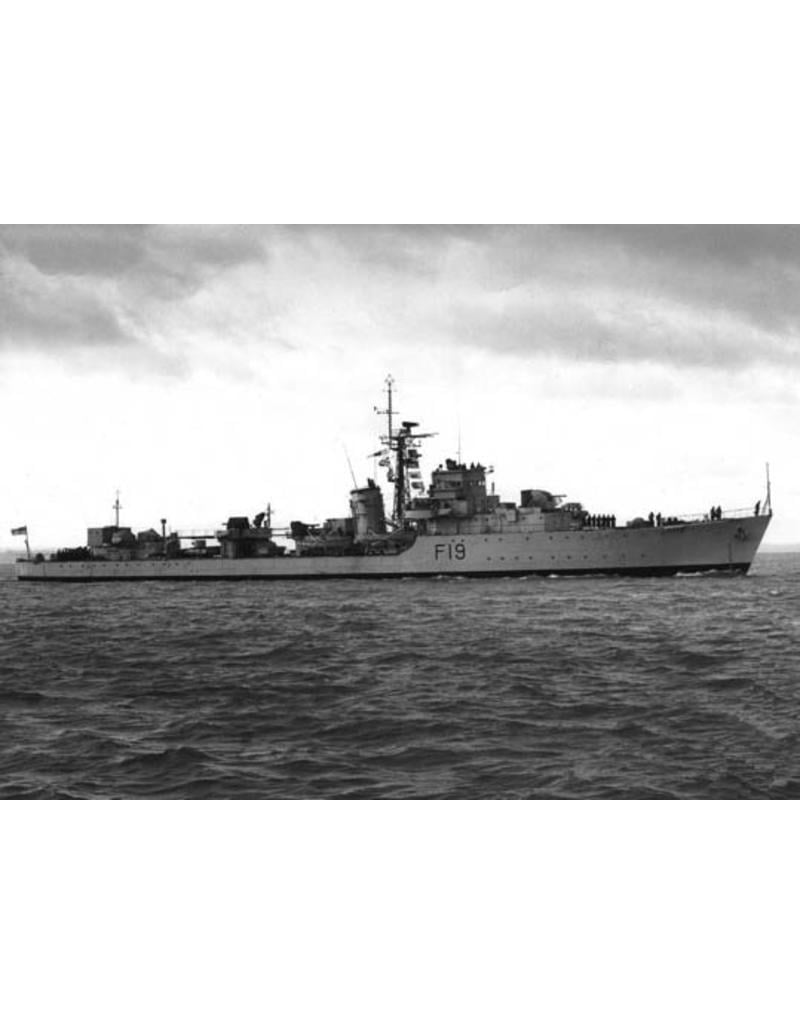 MBT Fast A/S frigate type 16 HMS "Terpsichore" (1952) - Construction plan Scale 1 : 192 (10.11.099)