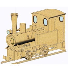 MBT 20.00.066 B-Lokomotive Nr. 1, Marijnke; Dampfzug Katwijk - Leiden - 3,5"Spur (89 mm)