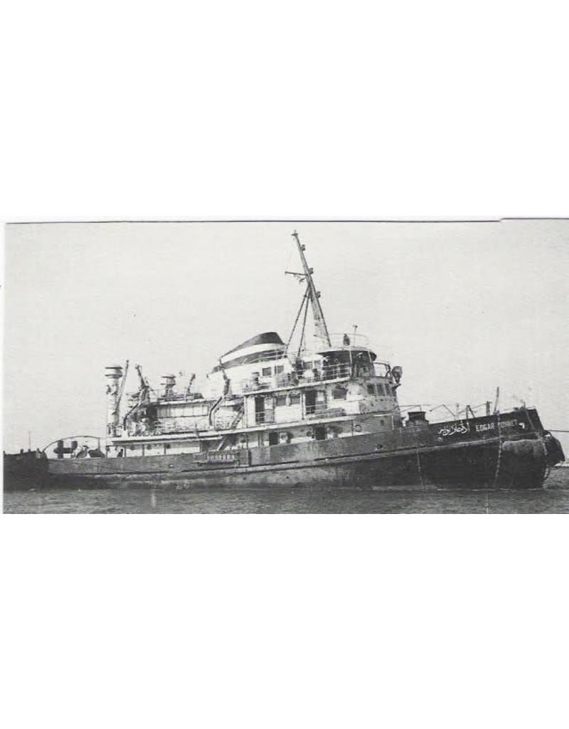 NVM 10.14.003 Suezkanaal-sleper ms "Edgar Bonnet" (1954) - Suezkanaal Mij.; na 1958 "Antar"