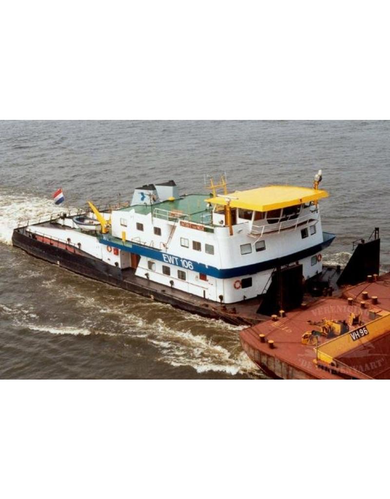 MBT 10.14.027 Schubboot ms EWT 106 "Jacob C. van Neck" (1976) - Eur. Wasserweg Transporte