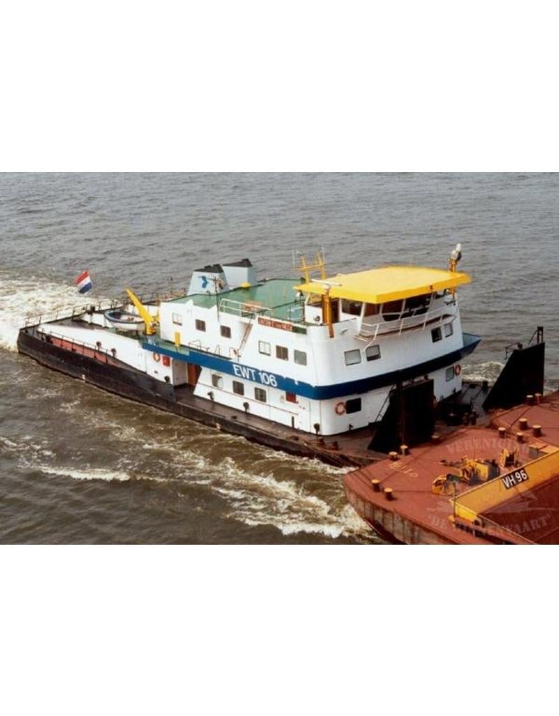 MBT 10.14.027/A pusher tug EWT 106, Jacob C. van Neck - (1976) - Eur. Waterway Transports