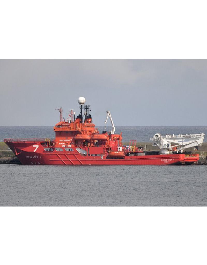 MBT 10.14.053 duikmoederschip ms "Deepwater 1" (1983) - Deep Marine Service; "Deepwater 2"