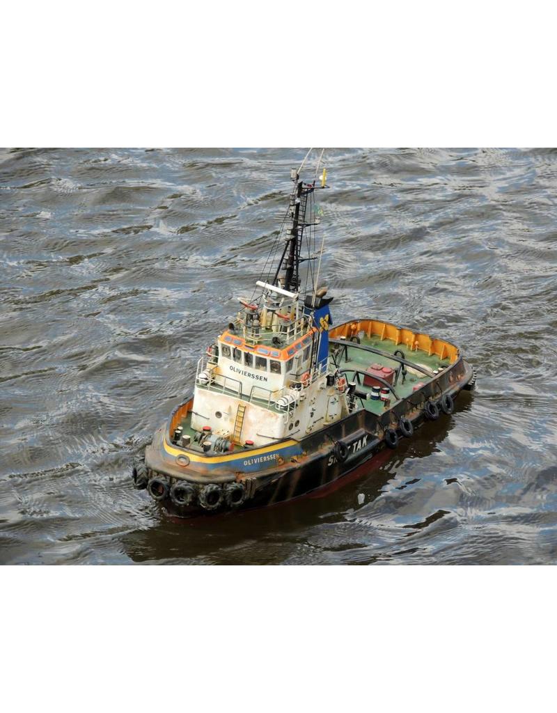MBT 10.14.055 coastal tug ms "Olivierssen" (1983) - New Vlissingen Towage Service