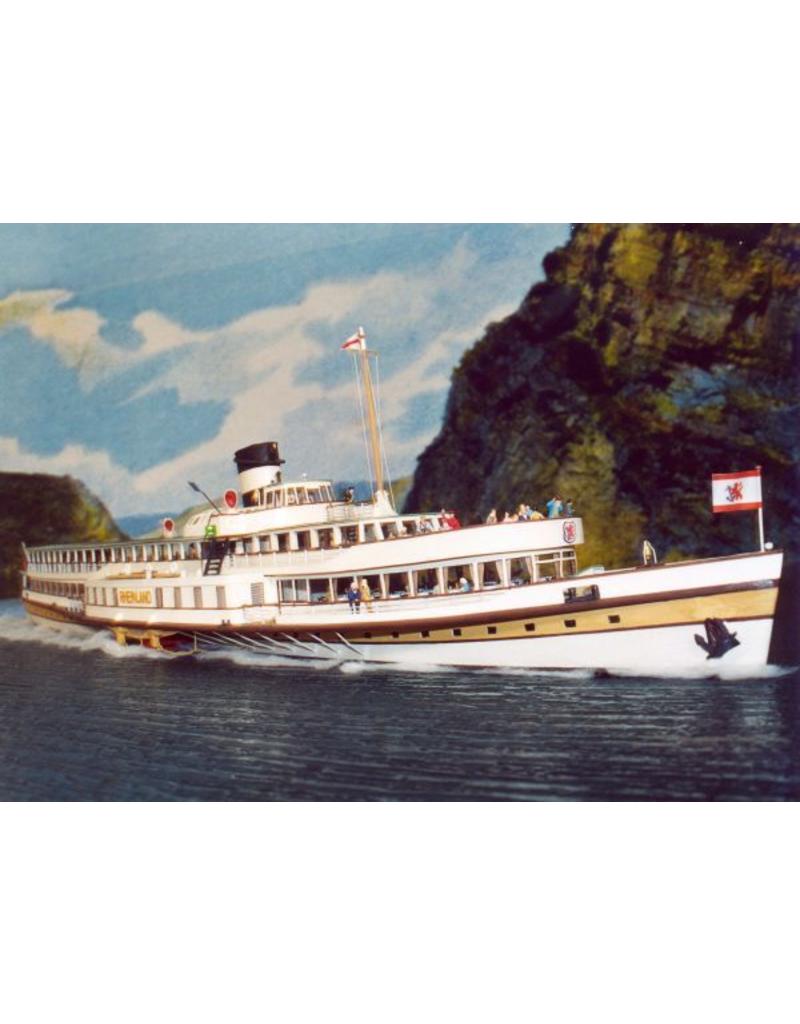 MBT Rhein-Raddampfer-Passagierschiff ss "Goethe" (1913), nach Verlängerung (1949) - Köln Düsseldorfer GmbH - Bauzeichnung Maßstab 1 : 100 (10.15.005)