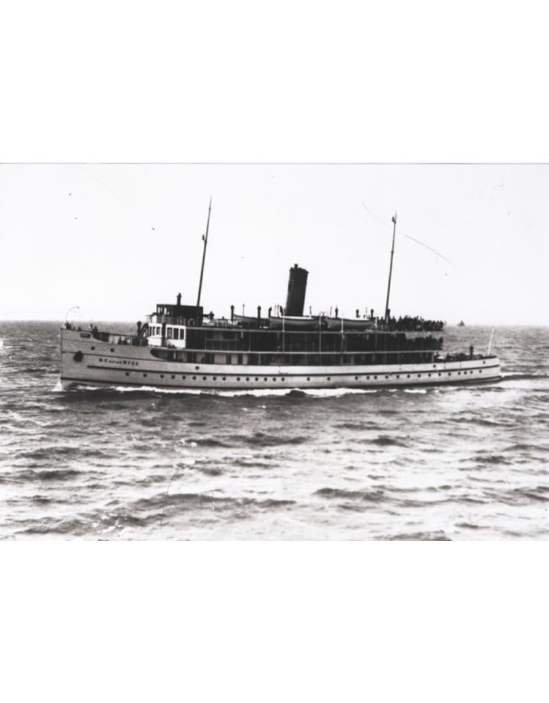 MBT Passagierfähre ss "Van Wijck" (1923) -Fährdienst Enkhuizen-Stavoren (Bosman - Alkmaar) - Bauzeichnung Maßstab 1 : 100 (10.15.018)