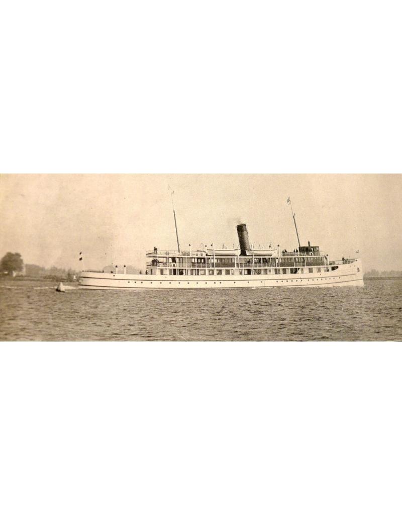 MBT Passagiersveerboot ss "Van Wijck" (1923) -Veerdienst Enkhuizen-Stavoren (Bosman - Alkmaar) - Bouwtekening Schaal 1 : 100 (10.15.018)