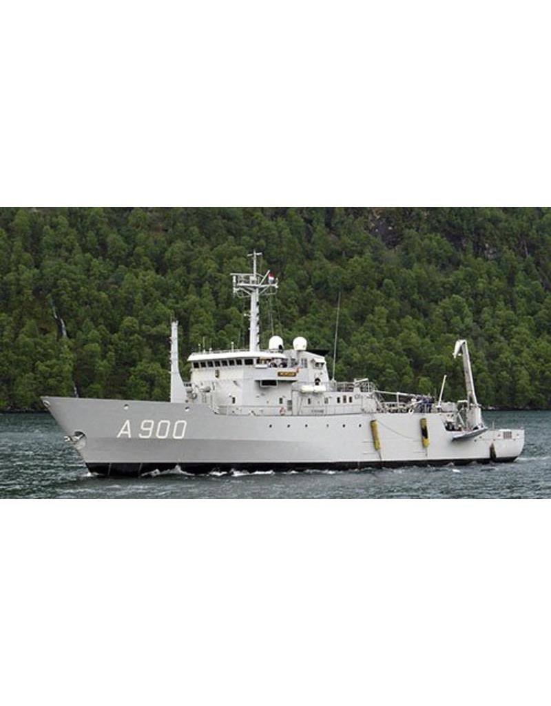 MBT HrMs Torpedowerkstattschiff "Mercuur" A900 (1987) - Bauzeichnung Maßstab 1 : 500 (10.20.007)