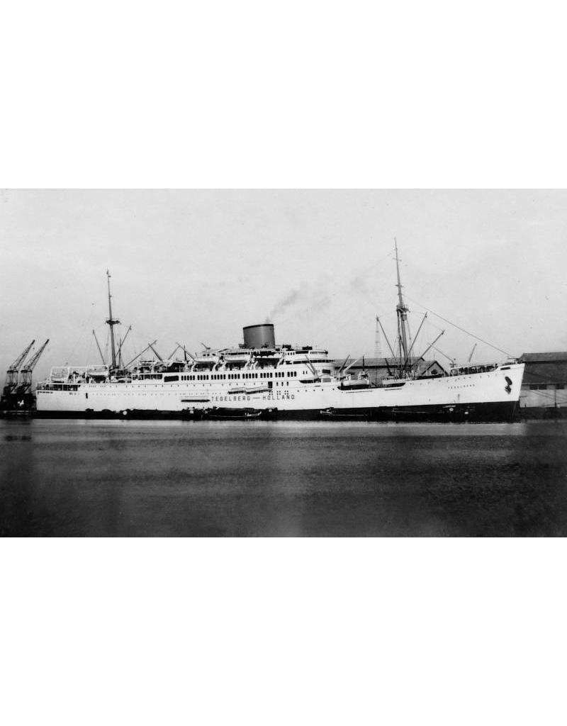 MBT 10.20.024 cargo-passenger ship MS "Tegelberg" (1937), "Ruys", "Boissevain" - KJCPL