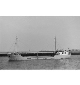 MBT Küstenmotorschiff ms "Reestborg" - Wagenborg - Bauzeichnung Maßstab 1 : 400 (10.20.026)