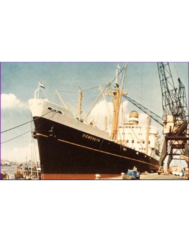 MBT 10.20.030 cargo-passenger ship ms " Diemerdijk" (1950) - HAL