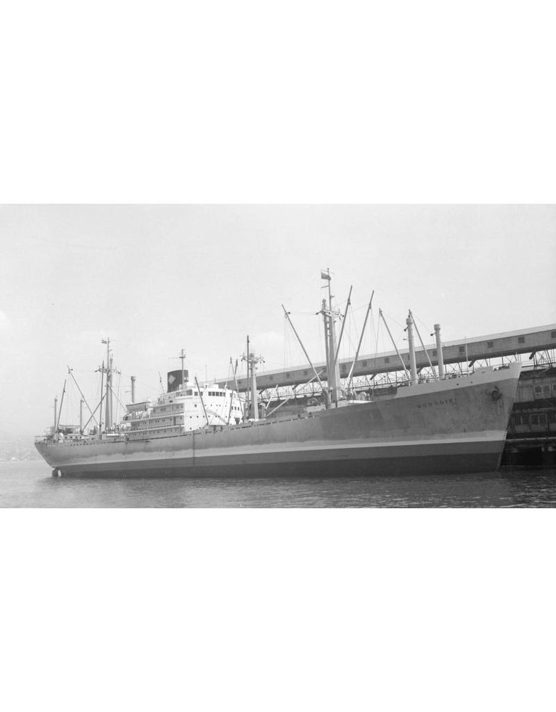NVM 10.20.048 vrachtschip ms "Wonosari" (1952) - Kon.Rott.Lloyd; "Wonogiri", "Wonorato", "Wonosobo"