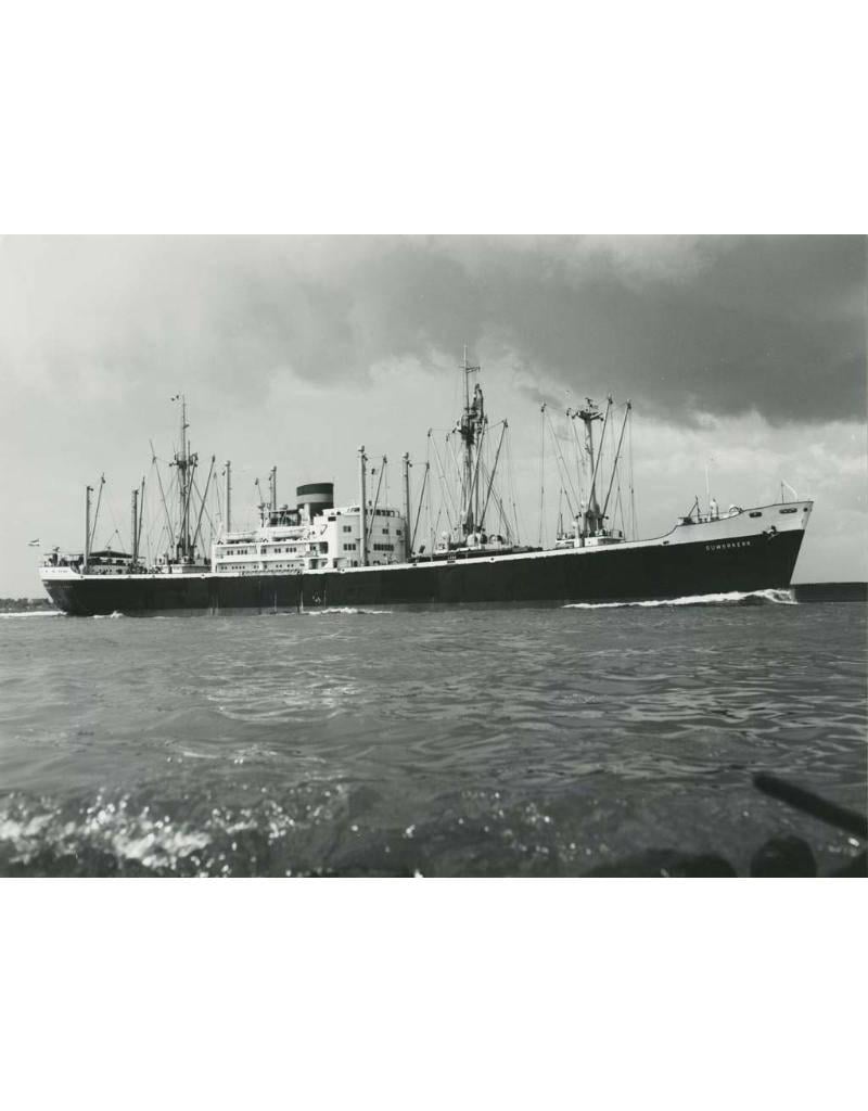 MBT 10.20.081 cargo ship ms "Ouwerkerk" (1954) - VNS; "Ommenkerk", "Oldekerk", "Oostkerk"
