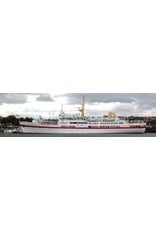 MBT Fracht-Passagierschiff ms "Ragnvald Jarl" (1956) - Nordenfjeldske DSS (Hurtigruten) - Bauzeichnung Maßstab 1 : 500 (10.20.100)