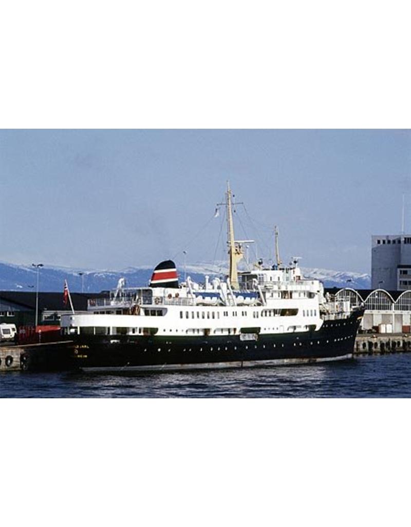 MBT 10.20.100 vracht-pass-schip ms "Ragnvald Jarl" (1956) - Nordenfjeldske DSS (Hurtigruten)