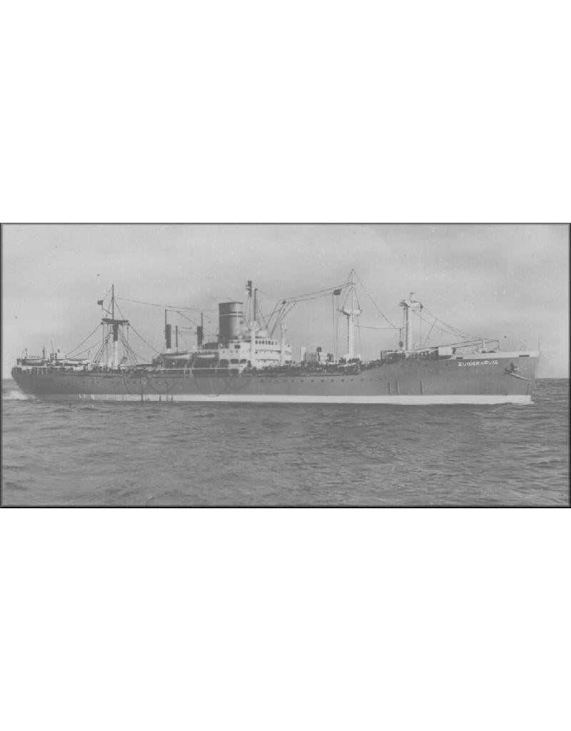 MBT 16.10.008 troepentransportschip ss "Zuiderkruis" (1947) - SdN ; (ex "Cranston Victory" (1944)