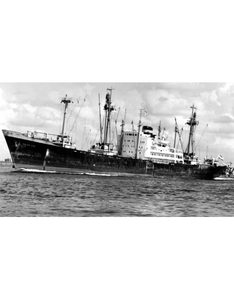 MBT 16.10.010 vrachtschip ms "Bovenkerk" (1960) - VNS - Kon. Nedlloyd