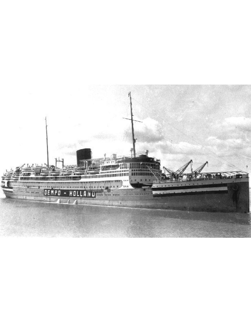 MBT 16.10.023 passagiersschip ms "Dempo" (1929), "Baloeran"(1928) - Rott. Lloyd