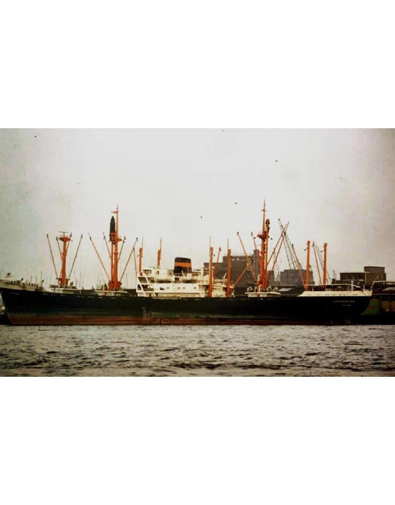 MBT 16.10.025 vrachtschip ms "Giessenkerk" (1956) - VNS/Nedlloyd