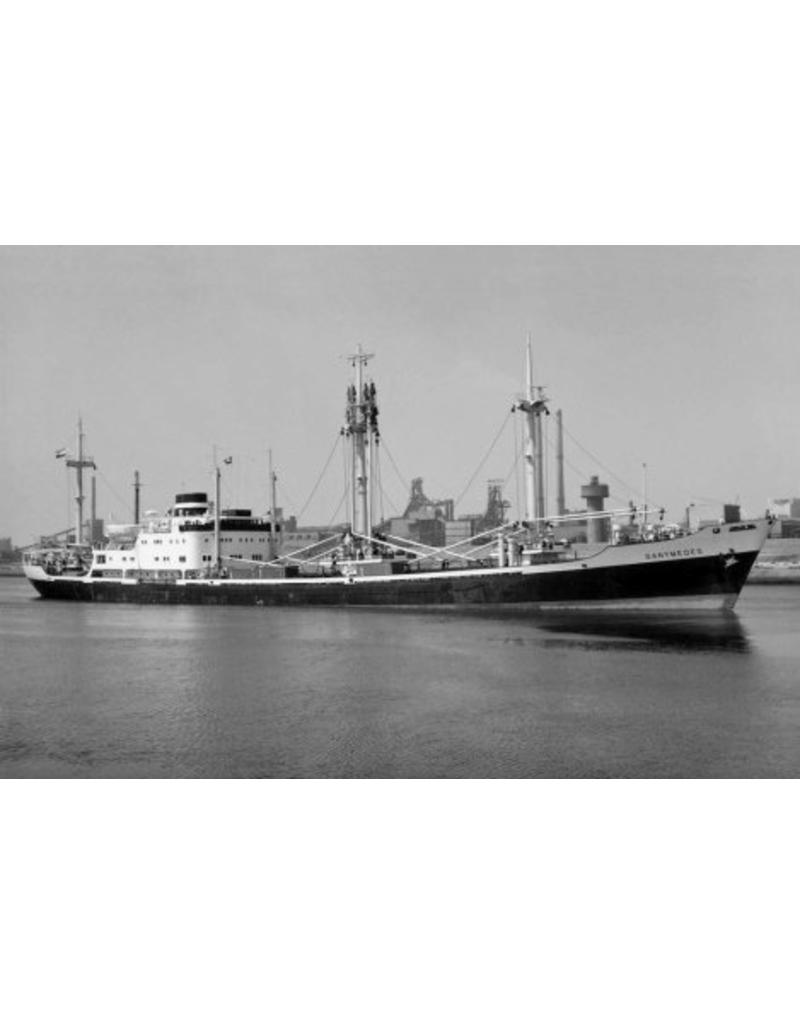 NVM 16.10.041 Frachter MV "Ganymede" (1962) - KNSM - nach Verlängerung