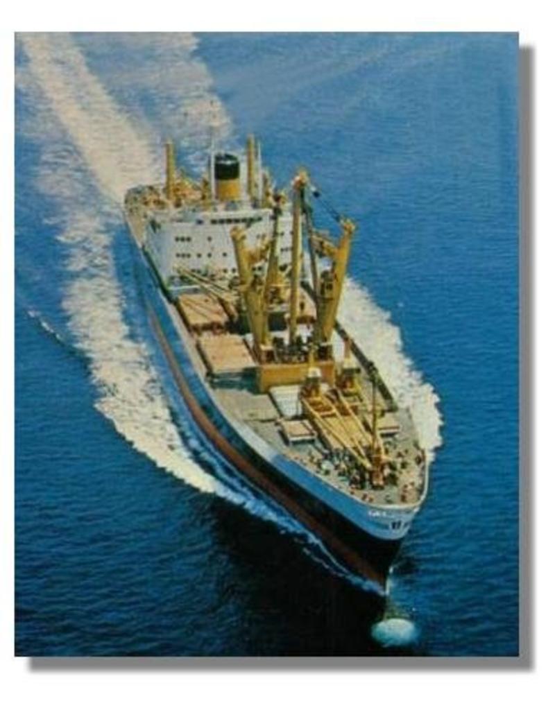 MBT 16.10.044 cargo ship ms "Neder Linge", "Neder Lek" (1967) - SMN/Nedlloyd