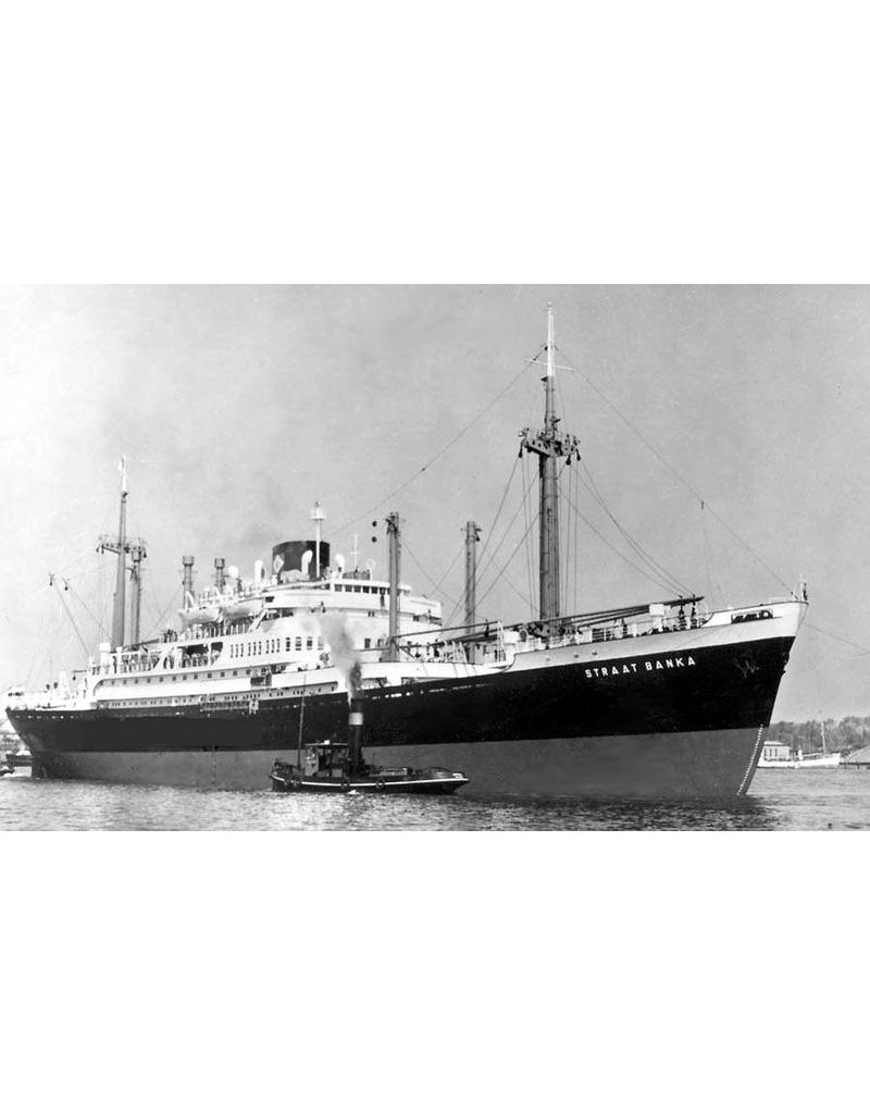 MBT 16.10.048 Frachtschiff ms "Straat Banka" (1951) - KJCPL - 1971 "Mercury Lake", 1978 Abwrackung