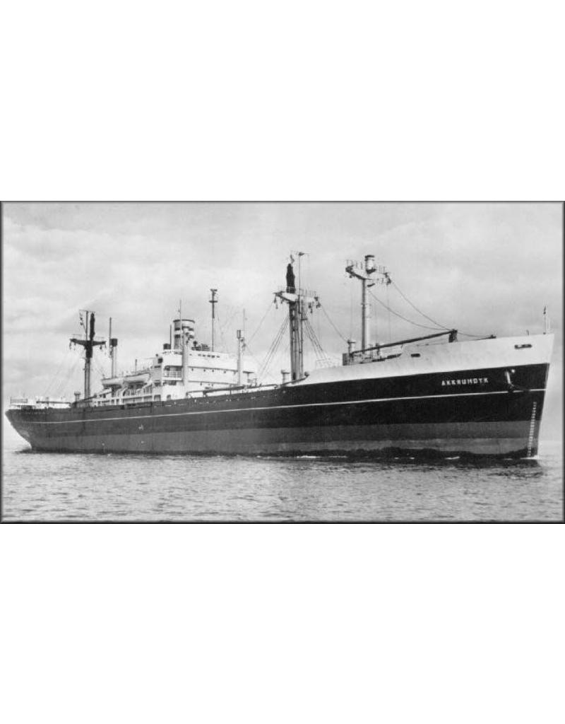 MBT 16.10.049/A Frachtschiff ss "Akkrumdijk" (1945, Victory-Schiff) - HAL (1948)
