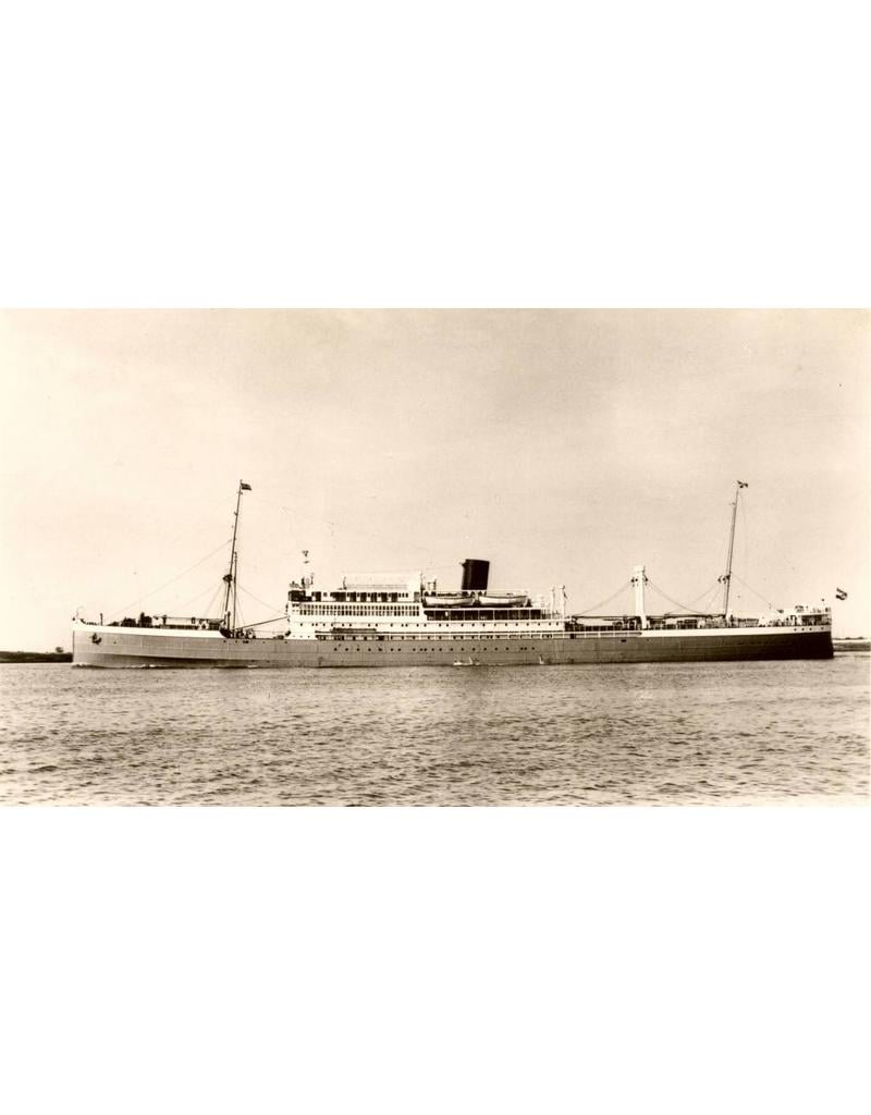 MBT 16.10.065 passenger ship dsms "Indrapoera" (1926) - Rott. Lloyd