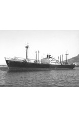 NVM 16.10.077 vrachtschip ms "Straat Bali" (1953), "Straat Mozambique" (1954) - KJCPL