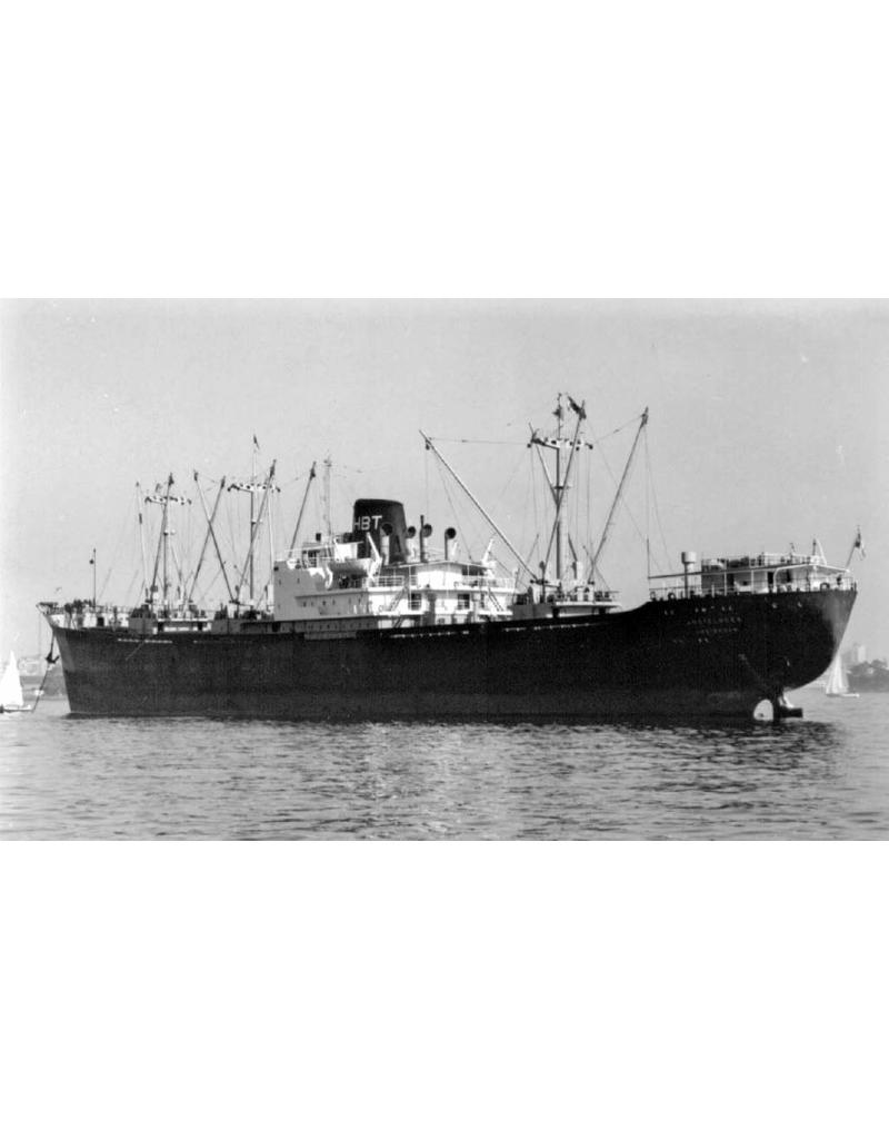 NVM 16.10.078 vrachtschip ms "Amstelhoek" (1960) - Red. Amsterdam/HBT