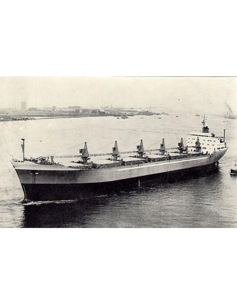 NVM 16.10.080 bulkcarrier ms "Hollands Burcht" (1965) - HVM/HBT