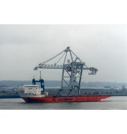 NVM 16.10.083 halfafzinkbaar zware lading schip ms "Dock Express 10" (1979) - Dockwise