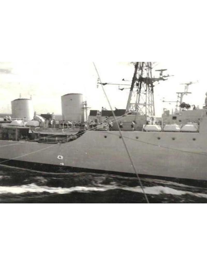 NVM 16.11.017 Fregatte HRMS "Von Ewijck" F808 (1950) - ex USS "Gustafson" (1943) - Van Amstel Klasse