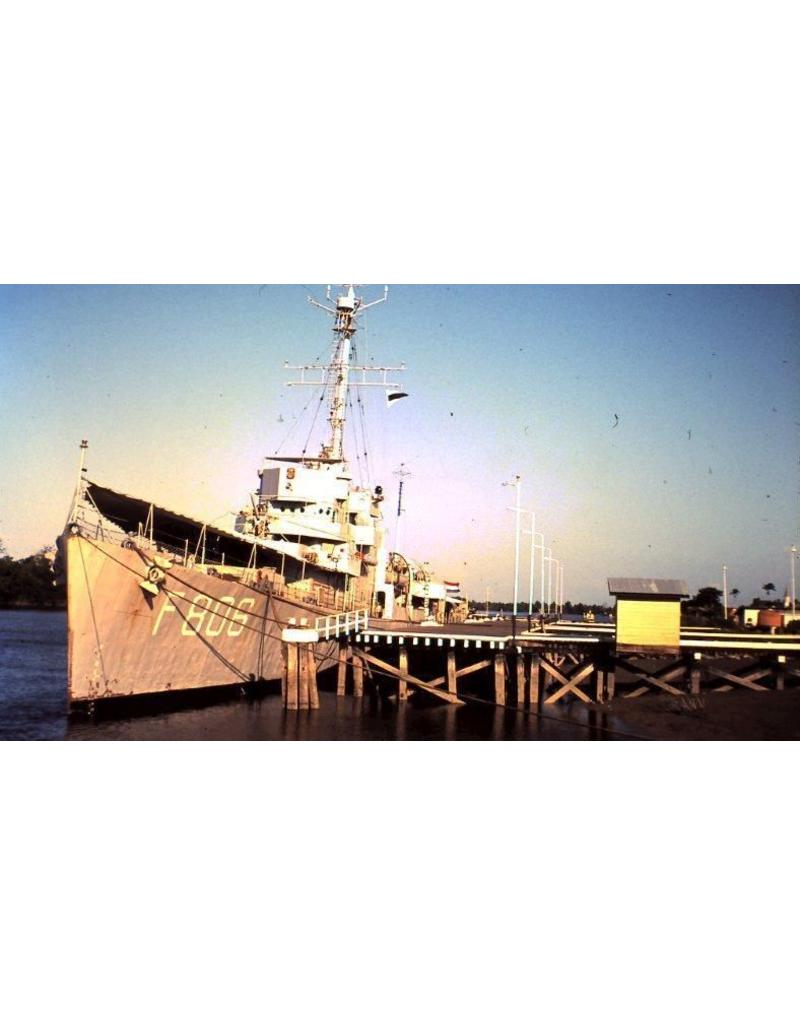 NVM 16.11.017 Fregatte HRMS "Von Ewijck" F808 (1950) - ex USS "Gustafson" (1943) - Van Amstel Klasse