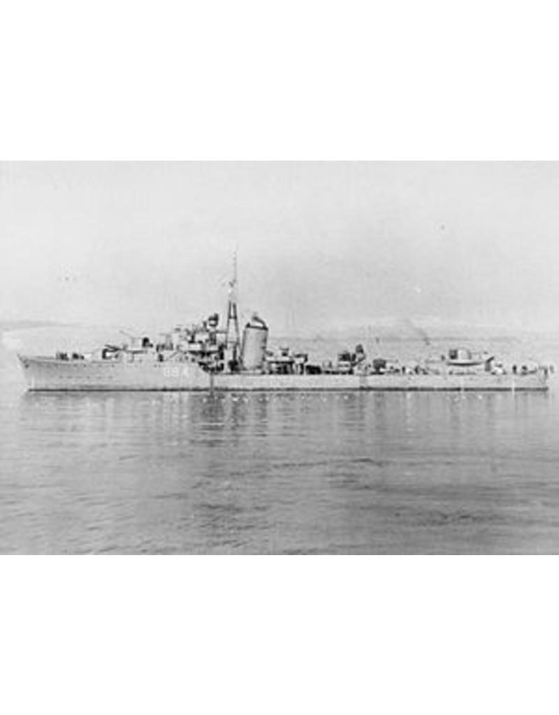 NVM 16.11.018 / HRMS ein Zerstörer 'Van Galen "(1942) - ex HMS" Edle "(1939)