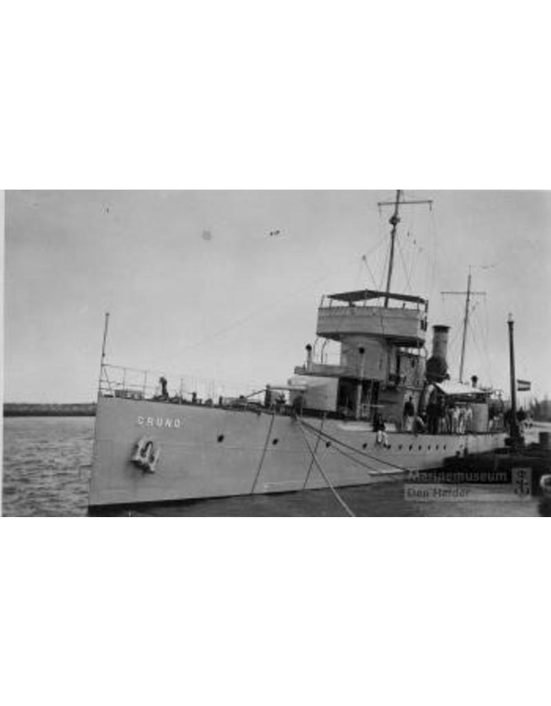 NVM 16.11.021 Armour HRMS Boat "Gruno" (1915); Brinio Klasse von 1935 Kanonenboot