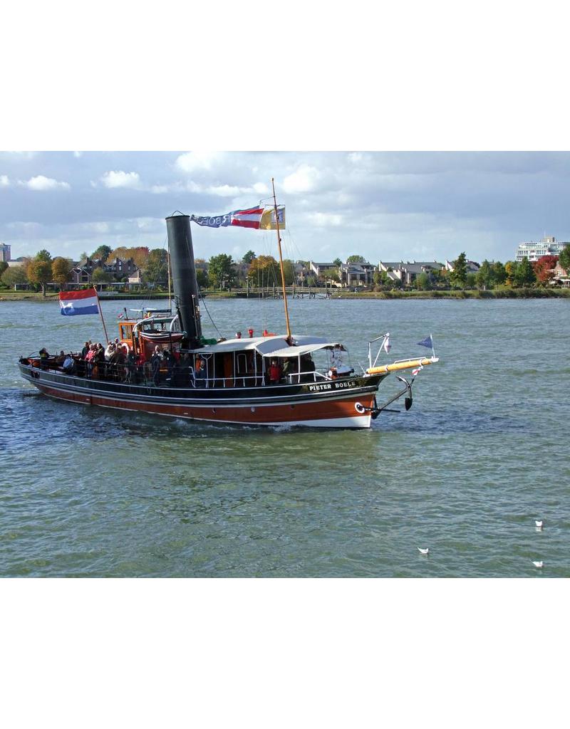 NVM 16.14.022/A riviersleepboot ss Pieter Boele (1893) in oorspr. Uit. - St. Buitenmuseum Leuvehaven