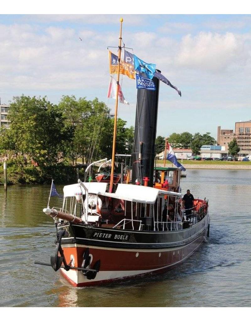 NVM 16.14.022 / A Fluss Schlepper ss Pieter Boele (1893) in orig. Off. - St. Buitenmuseum Leuvenhaven